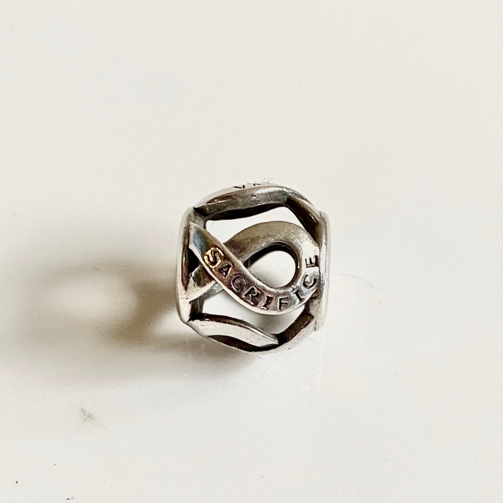 Pandora charm, service, valor, sacrifice